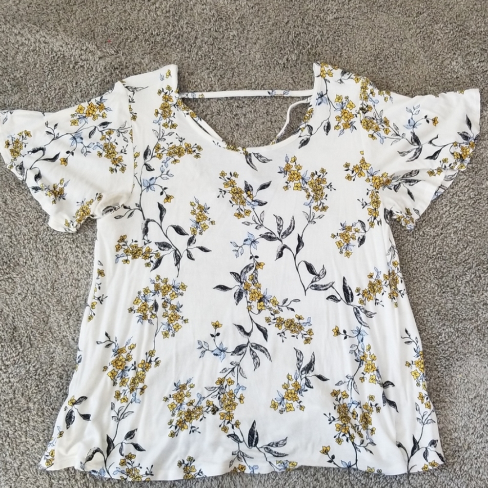 Maurices flutter sleeve 24/7 tee